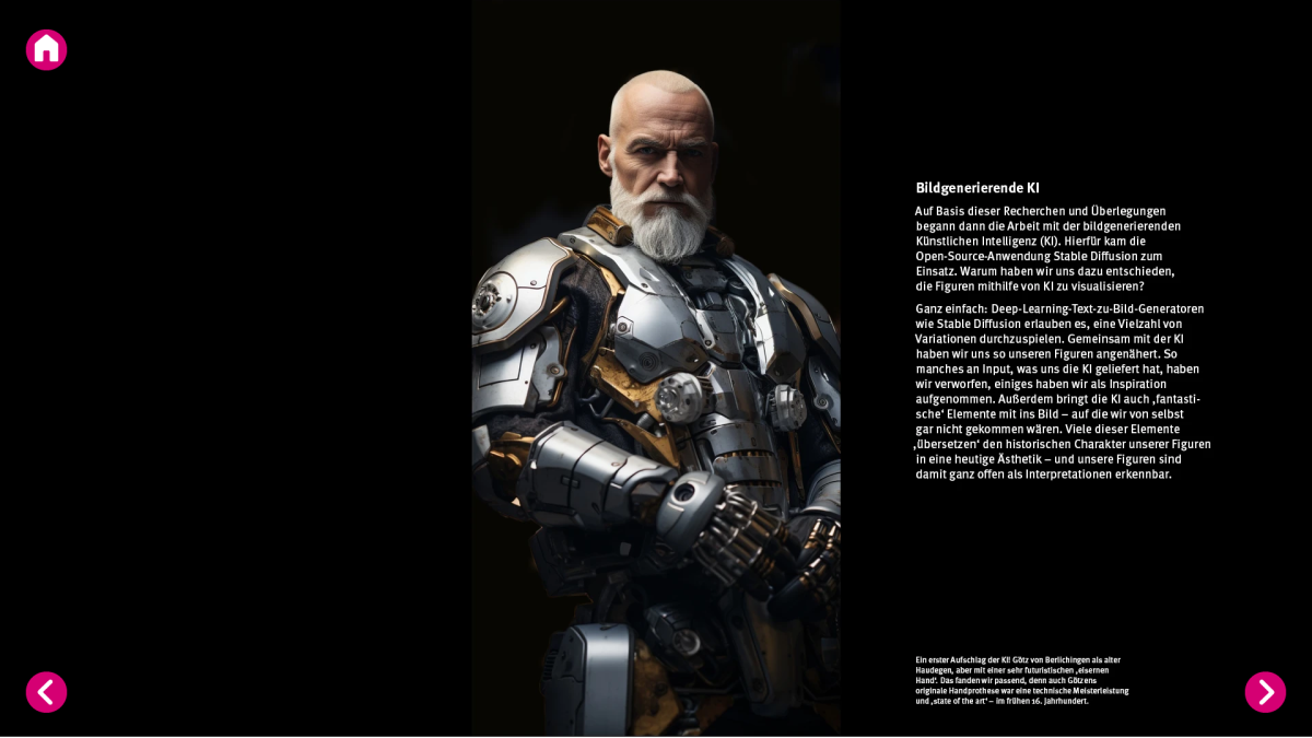 Screenshot der Terminalanwendung